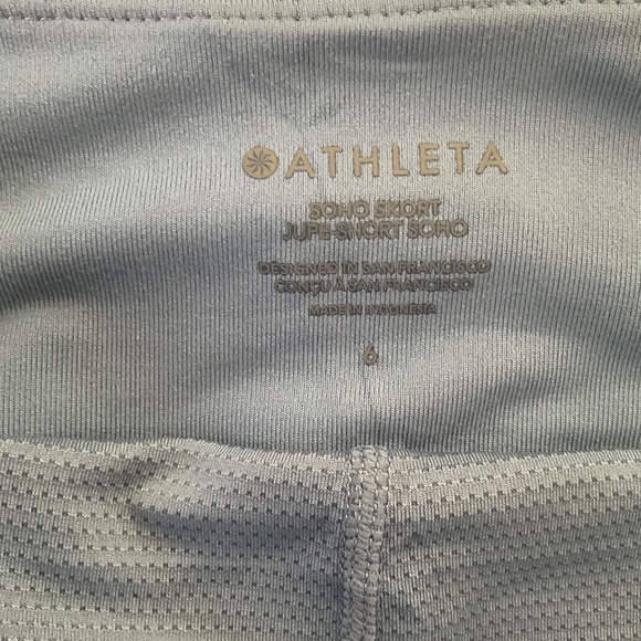 Athleta Soho Golf + Tennis Skort Size 6 in Cottage Blue - Picture 6 of 8